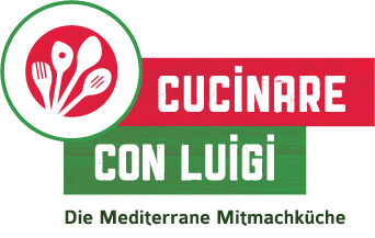 Logo von cucinare con luigi – die Mediterrane Mitmachküche